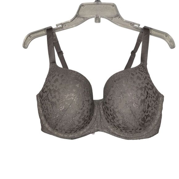 Victoria's Secret Gray Lace Underwire Bra - Picture 1 of 3